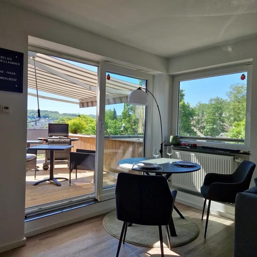 Ferienwohnung Wiehl Sonnenterrasse ภายนอก รูปภาพ
